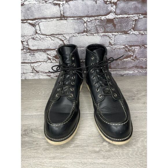 Red Wing Boots 9075 Harley Ninja Genuine Black Leather Lace Up Men’s 11D US/44EU main image 10